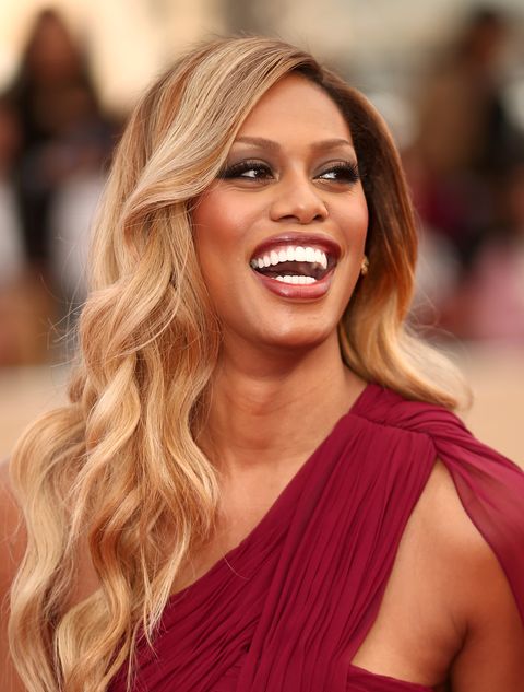 los angeles, ca   january 30 actress laverne cox attends the 22nd annual screen actors guild awards at the shrine auditorium on january 30, 2016 in los angeles, california 25650018  photo by christopher polkgetty images for turner
